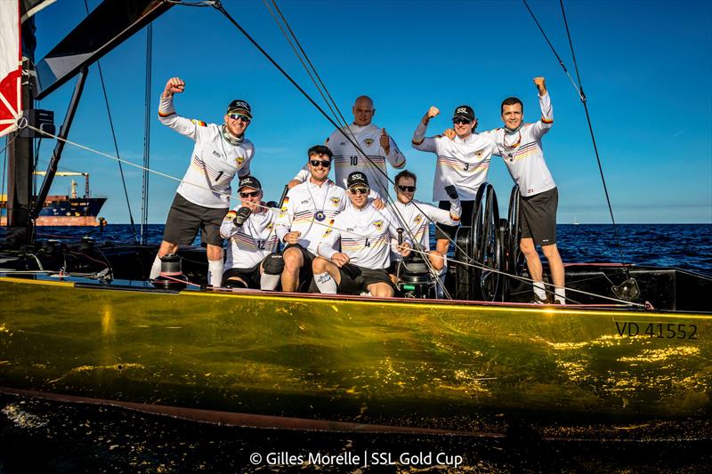 SSL Gold Cup 1/4 Finals Day 3: SSL Team German celebrate - photo © Gilles Morelle / SSL Gold Cup