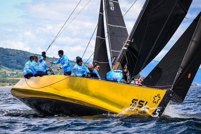 Seychelles on SSL Gold Cup Africa and Oceania Qualifier Day 2 photo copyright Martina Orsini / SSL Gold Cup taken at  and featuring the SSL47 class
