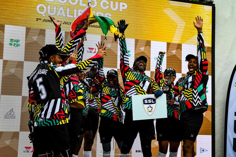 Mozambique during the SSL Gold Cup Africa and Oceania Qualifier Prize Giving - photo © Martina Orsini / SSL Gold Cup