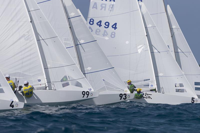 Star Sailors League Finals in Nassau day 1 photo copyright SSL / Gilles-Martin Raget taken at Nassau Yacht Club and featuring the Star class