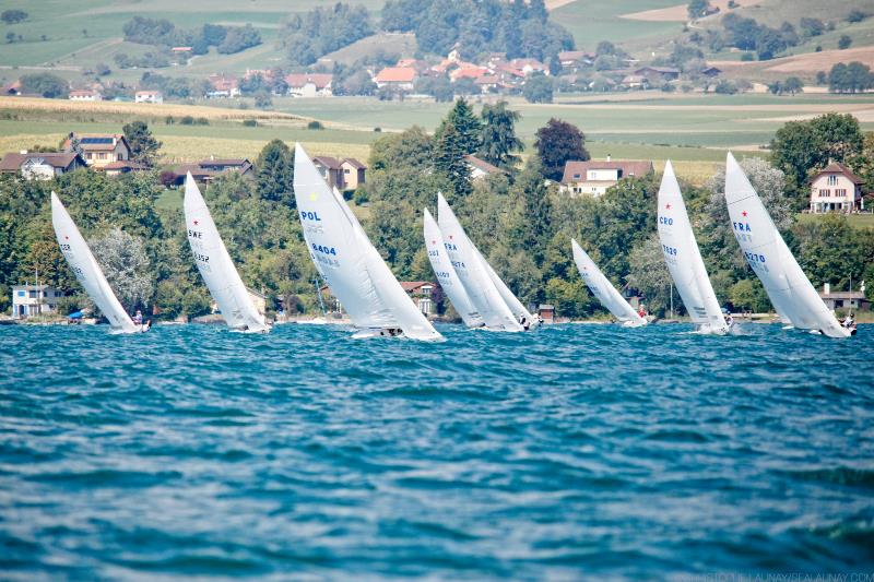 SSL Lake Grand Slam day 1 photo copyright SSL / Studio Borlenghi taken at Cercle de la Voile de Grandson and featuring the Star class