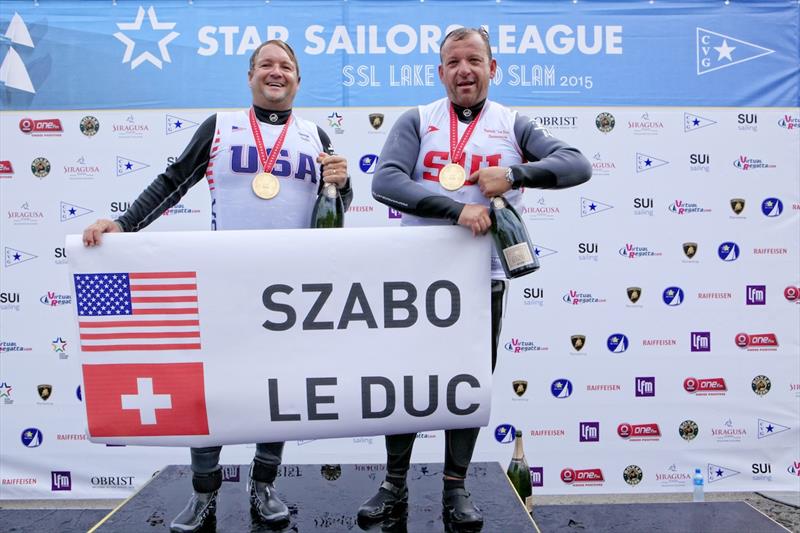 George Szabo & Patrick Ducommun win the SSL Lake Grand Slam photo copyright Christophe Launay taken at Cercle de la Voile de Grandson and featuring the Star class