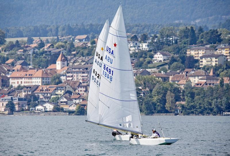 SSL Lake Grand Slam final day photo copyright Christophe Launay taken at Cercle de la Voile de Grandson and featuring the Star class