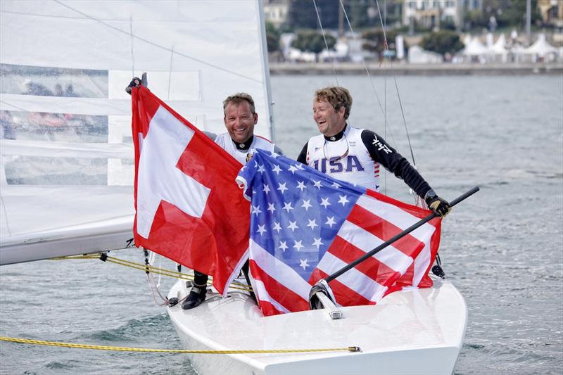 George Szabo & Patrick Ducommun win the SSL Lake Grand Slam photo copyright Christophe Launay taken at Cercle de la Voile de Grandson and featuring the Star class