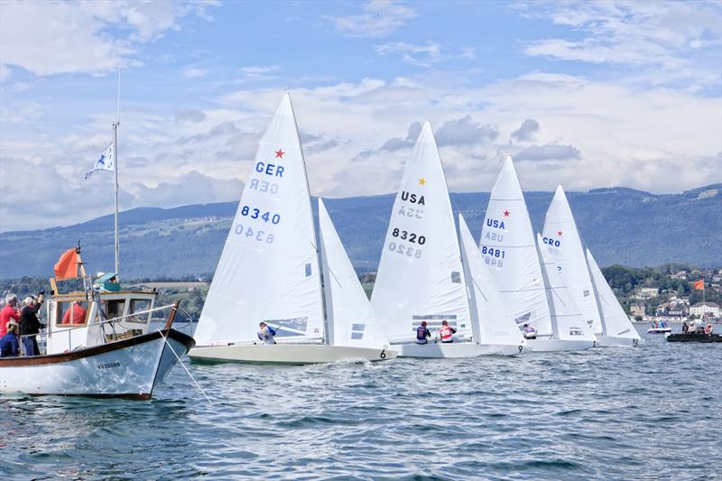 SSL Lake Grand Slam final day photo copyright Christophe Launay taken at Cercle de la Voile de Grandson and featuring the Star class