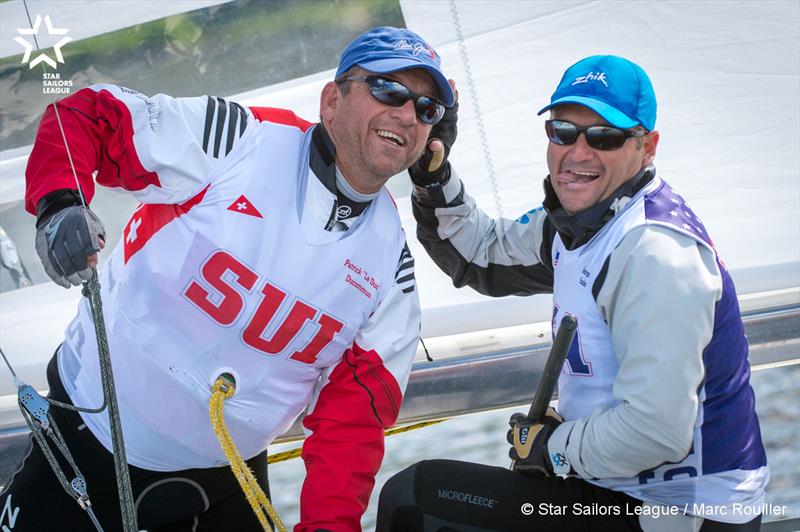 Star Sailors League: George Szabo & Patrick Ducommun photo copyright Star Sailors League / Marc Rouiller taken at Nassau Yacht Club and featuring the Star class