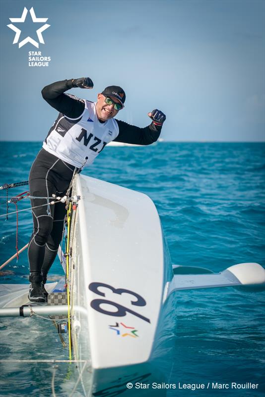 Sam Meech & Craig Monk Star Sailors League Finals day 1 photo copyright Marc Rouiller / SSL taken at Nassau Yacht Club and featuring the Star class