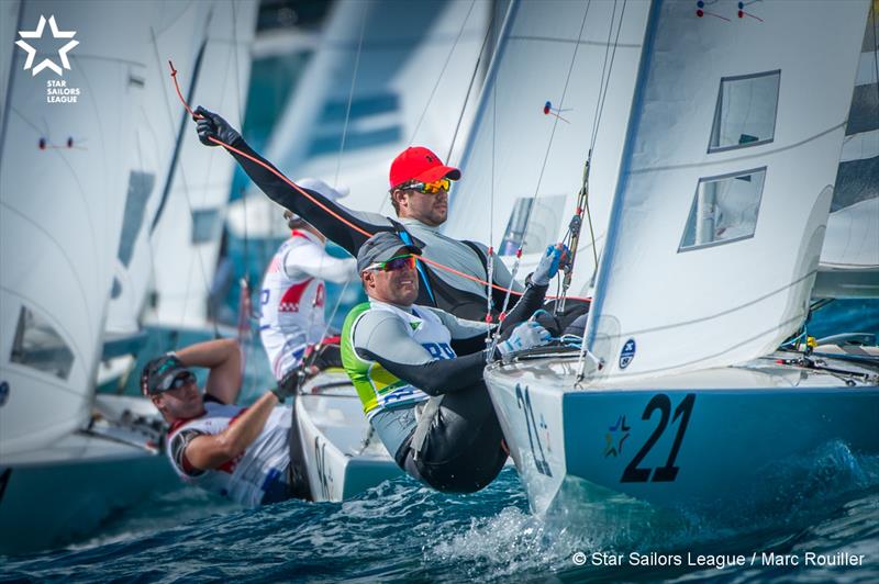 Jorge Zarif & Bruno Prada on Star Sailors League Finals day 3 - photo © Marc Rouiller / SSL