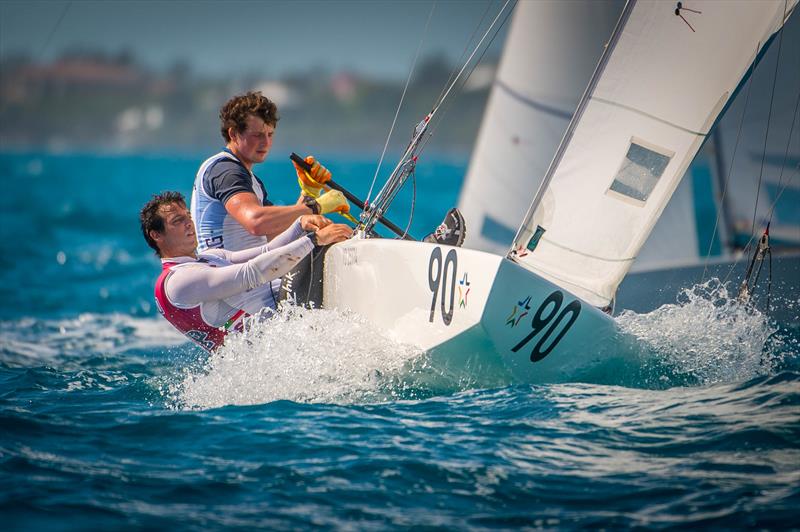 Facundo Olezza & Frederico Melo photo copyright Marc Rouiller / SSL taken at Nassau Yacht Club and featuring the Star class