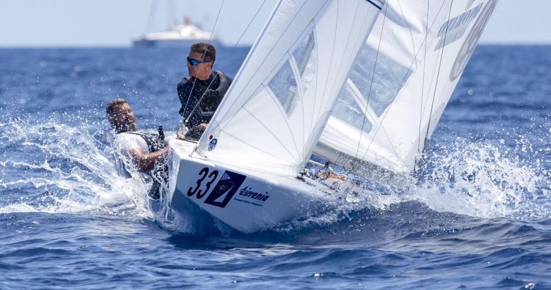 Enrico Chieffi and Manlio Corsi racing on day 1 of the Star World Championship 2019 - photo © YCCS / Studio Borlenghi