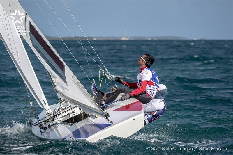 2017 Star Sailors League Finals - Day 1 photo copyright Gilles Morelle taken at Nassau Yacht Club and featuring the Star class