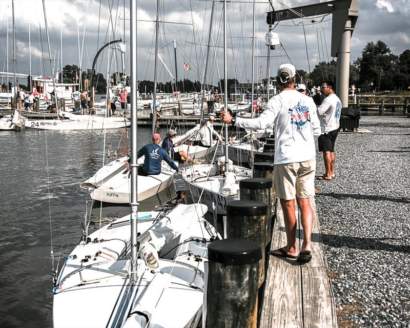 2018 Star World Championship photo copyright Brian White taken at Tred Avon Yacht Club and featuring the Star class