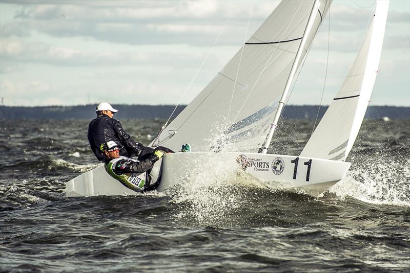 2018 Star World Championship - Day 6 photo copyright Brian White taken at Tred Avon Yacht Club and featuring the Star class