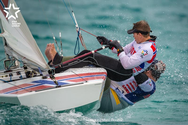 Bow: 21 NOR 8177 / Skipper: Eivind Melleby NOR / Crew: Joshua Revkin USA - 2018 Star Sailors League Finals photo copyright Marc Rouiller taken at Nassau Yacht Club and featuring the Star class