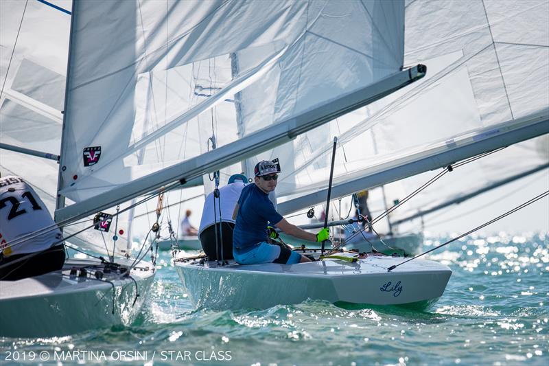 Star Junior World Championship 2019 - Day 2 photo copyright Martina Orsini taken at Coral Reef Yacht Club and featuring the Star class