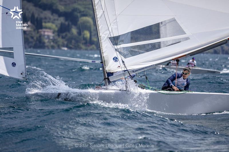 Training Day - Bow: 66 IRL 8527 / Skipper: Peter O'Leary / Crew: Robert O'Leary - 2019 Star European Championship and SSL Breeze Grand Slam photo copyright Gilles Morelle taken at  and featuring the Star class