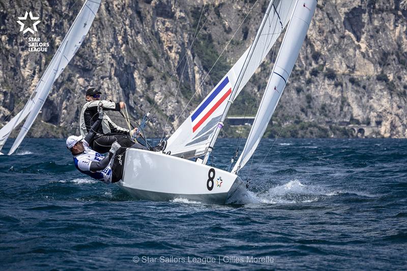 Training Day - Bow: 08 FRA 8237 / Skipper: Xavier Rohart / Crew: Pierre Alexis Ponsot - 2019 Star European Championship and SSL Breeze Grand Slam - photo © Gilles Morelle