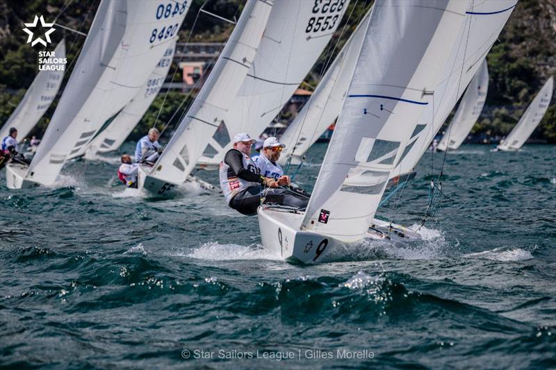 2019 Star European Championships and Star Sailors League Breeze Grand Slam photo copyright Gilles Morelle taken at Fraglia Vela Riva and featuring the Star class