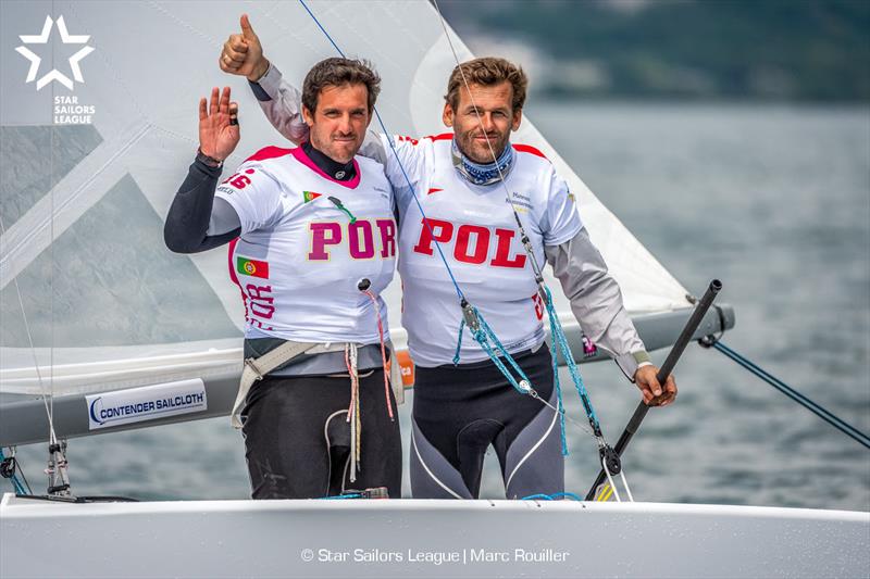 POL 8548 / Skipper: Mateusz Kusznierewicz / Crew: Frederico Melo - 2019 Star European Championships and Star Sailors League Breeze Grand Slam photo copyright Marc Rouiller taken at Fraglia Vela Riva and featuring the Star class