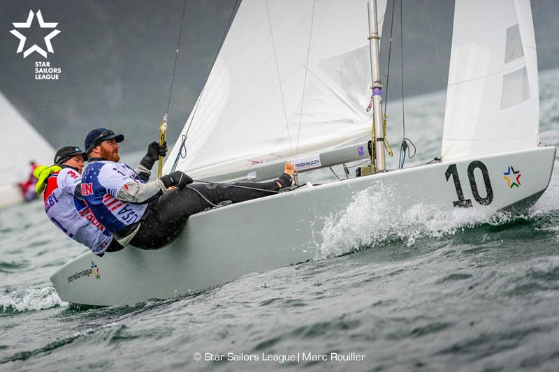 10 NOR 8234 / / Skipper: Eivind Melleby / / Crew: Joshua Revkin - 2019 Star European Championships and Star Sailors League Breeze Grand Slam photo copyright Marc Rouiller taken at Fraglia Vela Riva and featuring the Star class