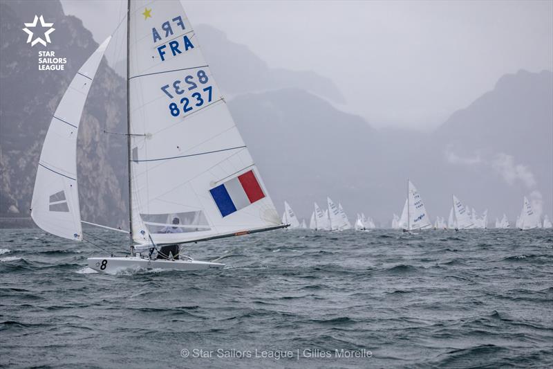 Day 04 - Bow: 08 FRA 8237 / / Skipper: Xavier Rohart / / Crew: Pierre Alexis Ponsot - 2019 Star European Championships and Star Sailors League Breeze Grand Slam - photo © Gilles Morelle