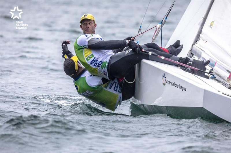 Day 04 - Bow: 03 BRA 8172 / / Skipper: Robert Scheidt / / Crew: Henry Boening - 2019 Star European Championships and Star Sailors League Breeze Grand Slam - photo © Gilles Morelle