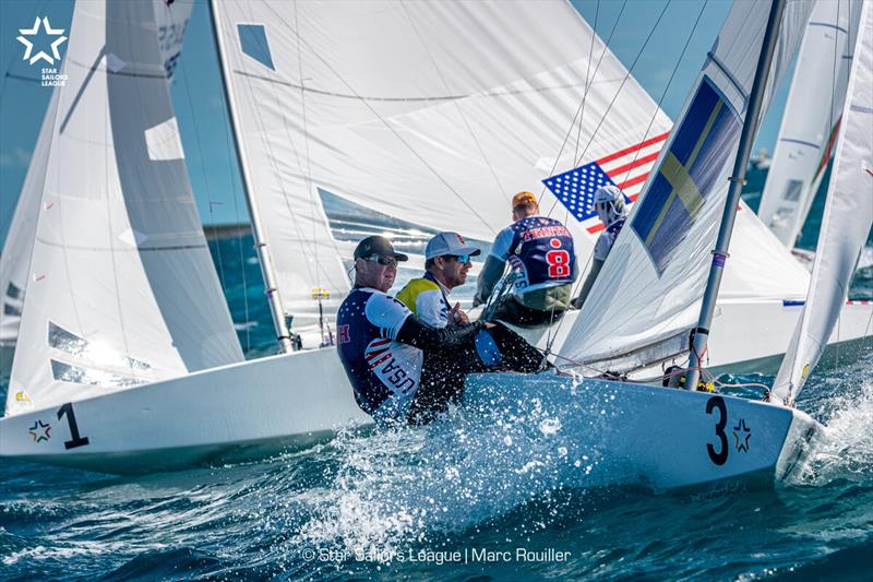 Star Sailors League Finals 2019 - Day 2 photo copyright Marc Rouiller taken at Nassau Yacht Club and featuring the Star class
