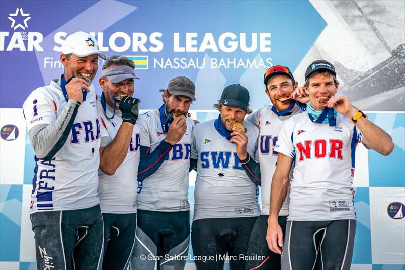Star Sailors League Finals 2019 - Final Day photo copyright Marc Rouiller taken at Nassau Yacht Club and featuring the Star class
