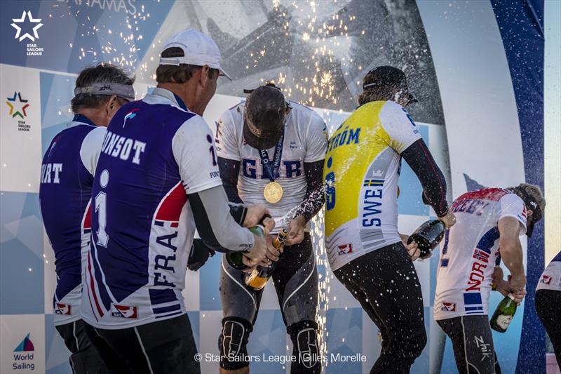 Star Sailors League Finals 2019 - Final Day photo copyright Gilles Morelle taken at Nassau Yacht Club and featuring the Star class