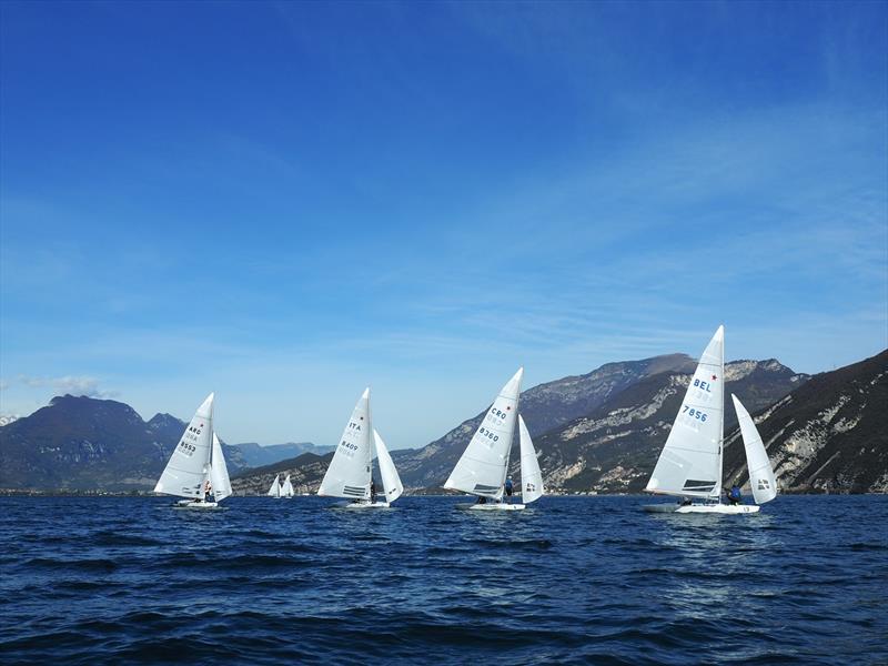 2020 Star European Championship day 2 photo copyright International Star Class Yacht Racing Association taken at Fraglia Vela Riva and featuring the Star class