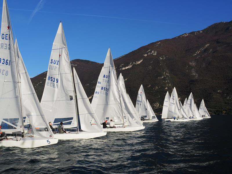 2020 Star European Championship day 3 photo copyright International Star Class Yacht Racing Association taken at Fraglia Vela Riva and featuring the Star class