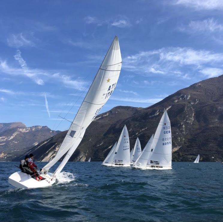 2020 Star European Championship day 4 photo copyright International Star Class Yacht Racing Association taken at Fraglia Vela Riva and featuring the Star class