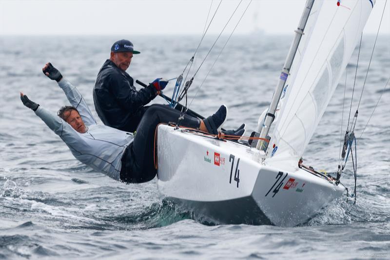 Johann Spitzauer / Hans-Christian Nehammer - 99th Star World Championship at Kiel, Germany Day 5 photo copyright Christian Beek / Star World Championship taken at Kieler Yacht Club and featuring the Star class