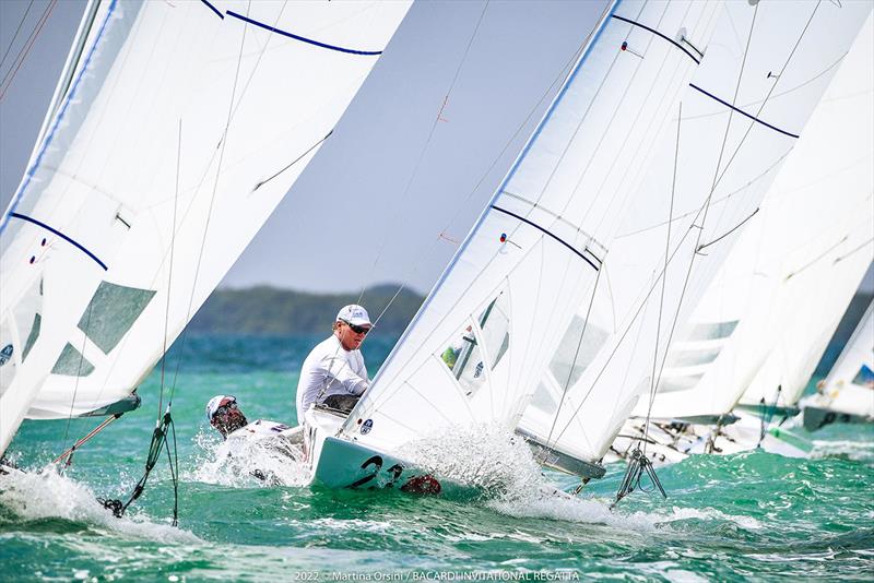 Eric Doyle/Payson Infelise (USA) move into 2nd place on day 2, 95th Bacardi Cup photo copyright Martina Orsini  taken at Coconut Grove Sailing Club and featuring the Star class