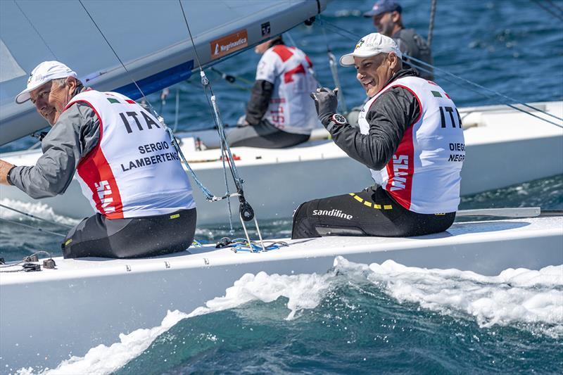 2022 Star Eastern Hemisphere Championship day 1 photo copyright ISCYRA taken at Reale Yacht Club Canottieri Savoia and featuring the Star class