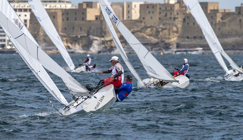 2022 Star Eastern Hemisphere Championship day 2 photo copyright Francesco Rastrelli taken at Reale Yacht Club Canottieri Savoia and featuring the Star class