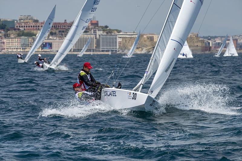 2022 Star Eastern Hemisphere Championship day 3 photo copyright Francesco Rastrelli taken at Reale Yacht Club Canottieri Savoia and featuring the Star class