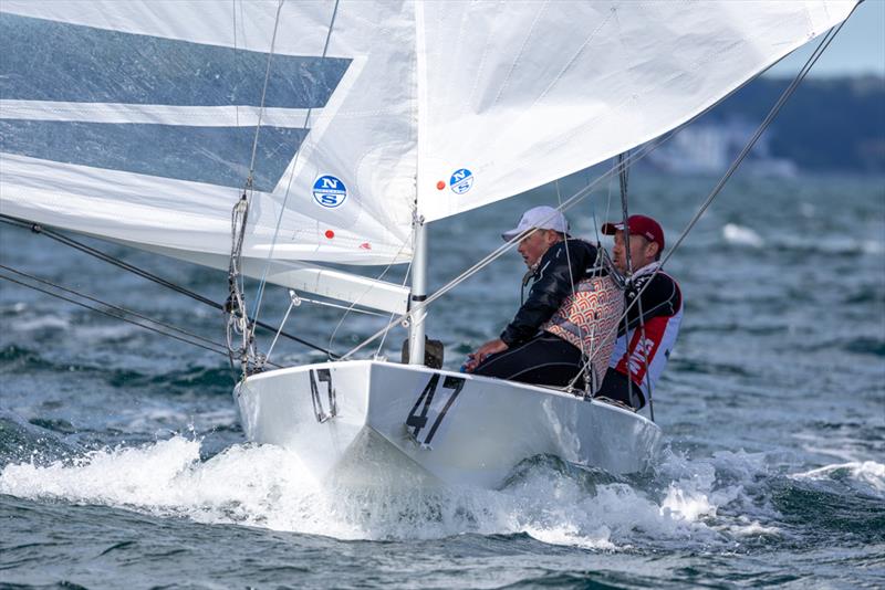 2022 Star European Championship photo copyright Kristian Joos taken at Royal Danish Yacht Club and featuring the Star class