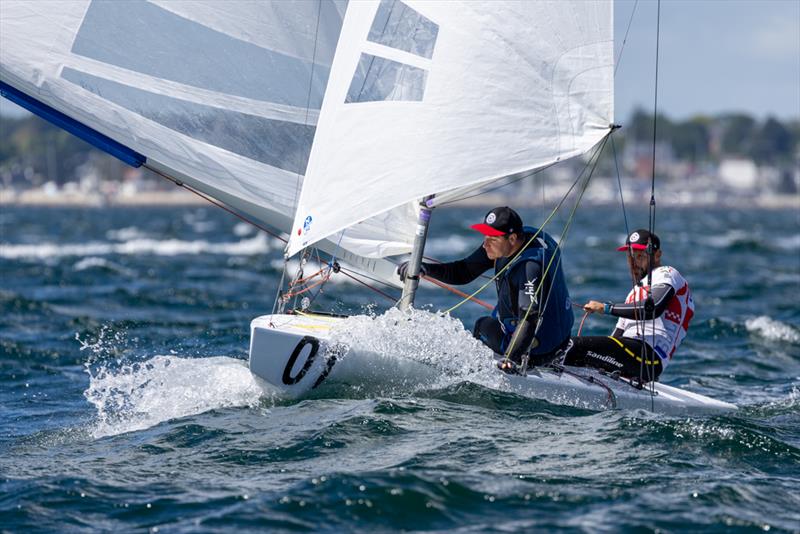 2022 Star European Championship photo copyright Kristian Joos taken at Royal Danish Yacht Club and featuring the Star class