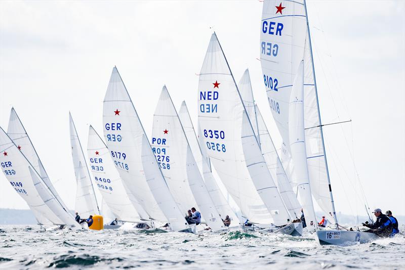 Sun and wind: Kiel showed its beautiful side at the regattas on Saturday - 50 year Olympic Sailing Regatta in Kiel day 4 photo copyright www.segel-bilder.de taken at Kieler Yacht Club and featuring the Star class