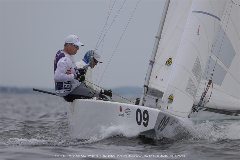 100th Anniversary Star Class World Championship 2022 day 1 photo copyright Matias Capizzano taken at Eastern Yacht Club, Massachusetts and featuring the Star class