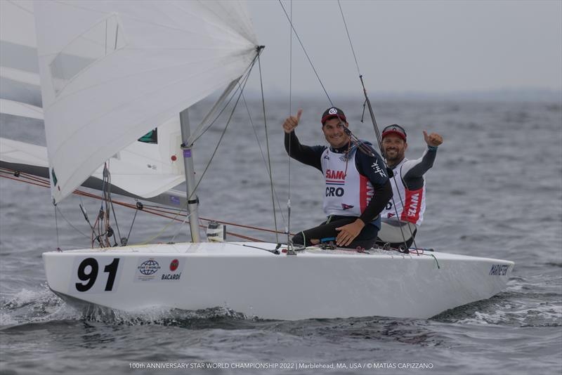 100th Anniversary Star Class World Championship 2022 day 1 photo copyright Matias Capizzano taken at Eastern Yacht Club, Massachusetts and featuring the Star class