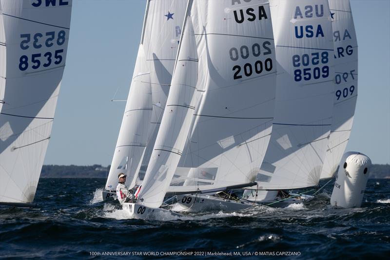 100th Anniversary Star Class World Championship 2022 day 5 photo copyright Matias Capizzano taken at Eastern Yacht Club, Massachusetts and featuring the Star class