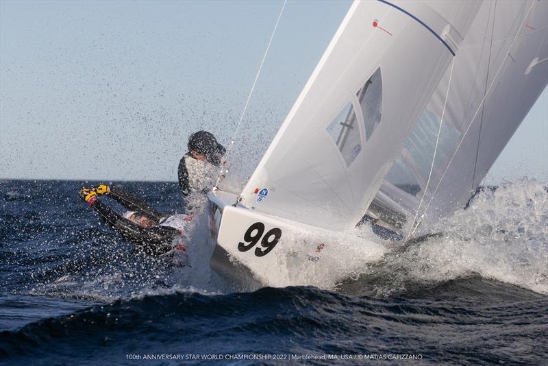 100th Anniversary Star Class World Championship 2022 day 5 photo copyright Matias Capizzano taken at Eastern Yacht Club, Massachusetts and featuring the Star class