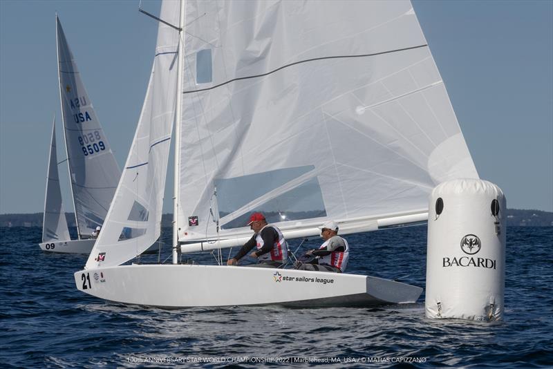 Italy's Diego Negri & Sergio Lambertenghi win the 100th Anniversary Star Class World Championship 2022 photo copyright Matias Capizzano taken at Eastern Yacht Club, Massachusetts and featuring the Star class