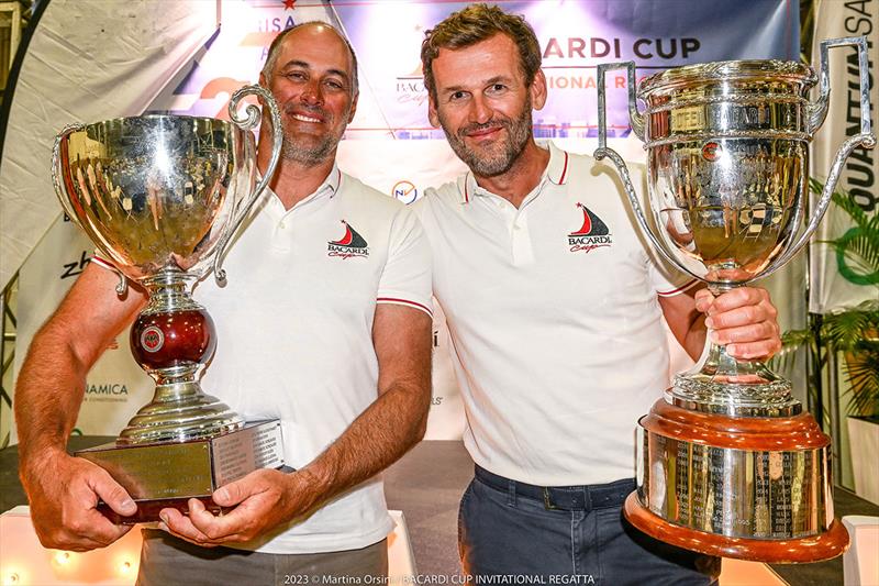 Mateusz Kusznierewicz/Bruno Prada make history by winning their fourth successive Bacardi Cup photo copyright Martina Orsini taken at Coconut Grove Sailing Club and featuring the Star class