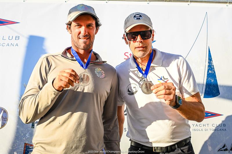 2023 Star World Championship prize giving photo copyright Martina Orsini taken at Yacht Club Isole di Toscana and featuring the Star class