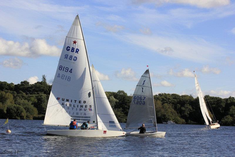 Tri-Icicle Race at Snowflake SC on the Norfolk Broads photo copyright Sue Hines taken at Snowflake Sailing Club and featuring the Star class