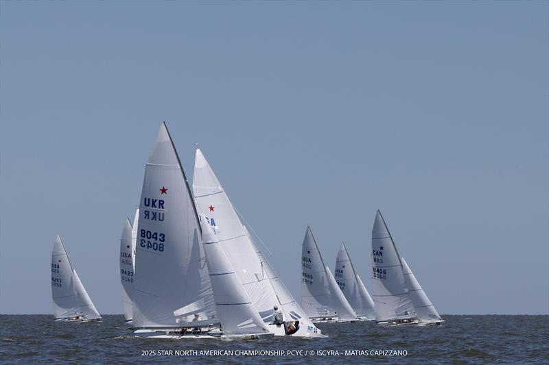 2025 Star North American Championship day 1 photo copyright Matias Capizzano / ISCYRA taken at Pass Christian Yacht Club and featuring the Star class