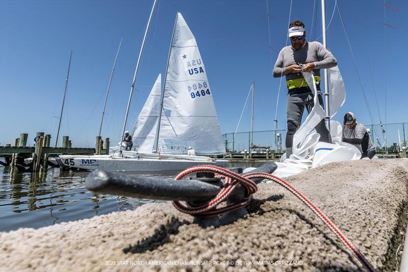 2025 Star North American Championship day 1 photo copyright Matias Capizzano / ISCYRA taken at Pass Christian Yacht Club and featuring the Star class